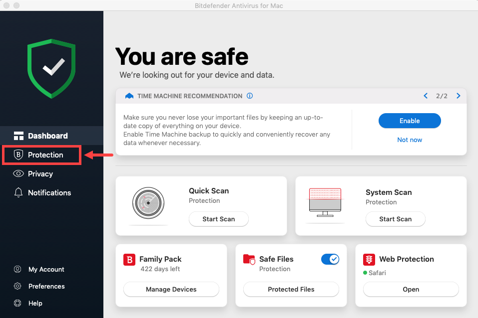 click free backup for mac